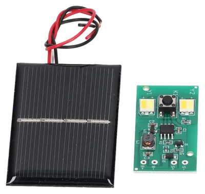 Solarpanel-Set 1,2V LED Lichtsteuerungsplatine für Gartenlampe