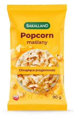 Zdjęcie produktu dla Bakalland Popcorn Maślany 90 G