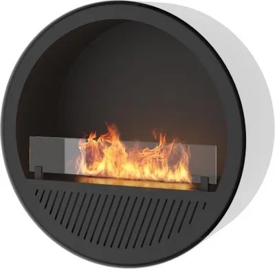 Produktbild von Sololed - Incircle Wand-Bioethanol-Kamin - Runder Design-Biokamin zum Aufhängen an der Wand, D. 72 cm