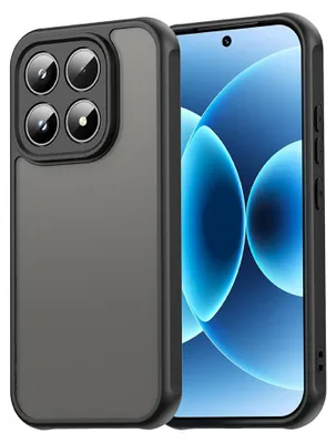Produktbild von Xiaomi 17 Hülle - Coverup Mattes Transparentes Back Cover mit Kameraschutz - Schwarz