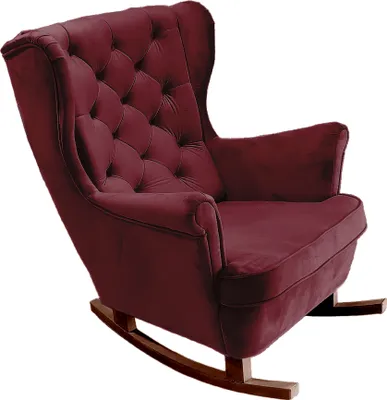 Produktbild von DomoHome Relaxsessel Armlehnensessel Armlehnen Fernsehsessel Loungesessel Polstersessel Couchsessel Armsessel Chair Wohnzimmersessel Ohrensessel | 102x81x95cm | Burgundy_29835