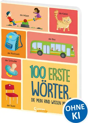 Produktbild von 100 erste Wörter, die mein Kind wissen muss