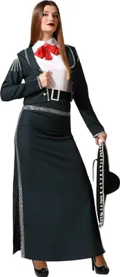 Zdjęcie produktu dla Atosa Mariachi kostium damski czarny XL czarny XL