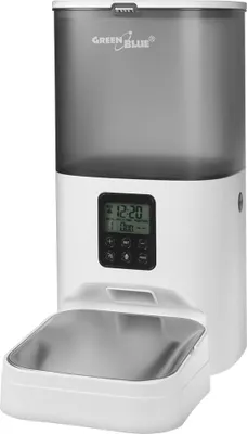 Image de Distributeur automatique de nourriture pour animaux GreenBlue, 6L, USB 5V1A, GB393