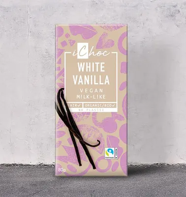 Produktbild von Ichoc White Vanilla Vegan (80 g)