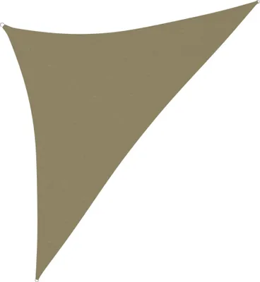 Produktbild von The Living Store Sonnensegel Oxford-Gewebe Dreieckig 3,5x3,5x4,9 m Beige