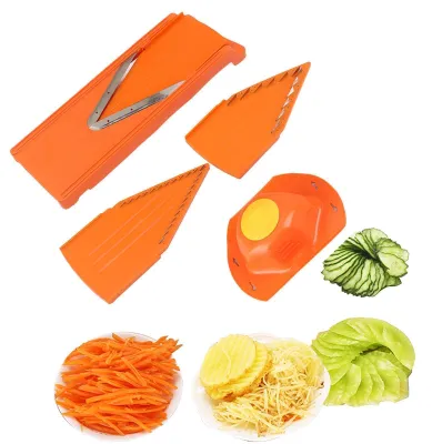 Mandoline Hobel, V-Klinge, Gemüseschneider, Julienne-Schneider