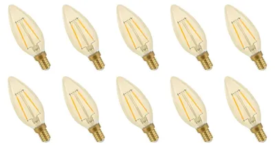 Produktbild von Spectrum E14 LED Lampe 5W 490lm 2400K Warmweiß 230V 10 Stück