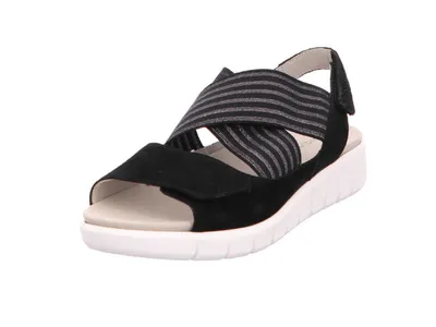 Produktbild von Waldläufer order Sandalette schwarz in Gr. 38.5