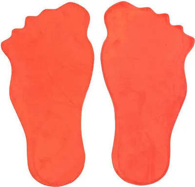 Image de Merco Feet marqueur de sol orange pack 1 paire