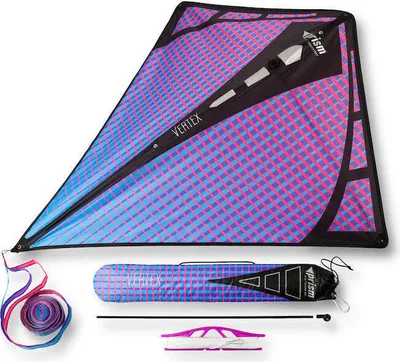 Produktbild von Kinderdrachen Prism Vertex Ultraviolet VERP Lila 93 x 93 cm
