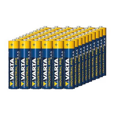 Produktbild von 60x Batterie R-03 LR03 AAA Alkaline Varta Industrial 4003