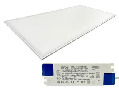 Zdjęcie produktu dla Panel LED Podtynkowy 120x60 60W 6000K Lampa Sufitowa Oprawa Kaseton Wpust