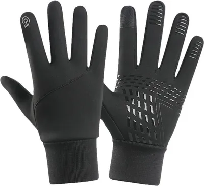 Produktbild von Unisex Wintersport Fleece Stretch Vollfinger Warme Handschuhe M