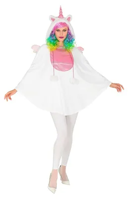 Produktbild von W WIDMANN MILANO Poncho mit Kapuze, Tierkostüm für Erwachsene, Karneval