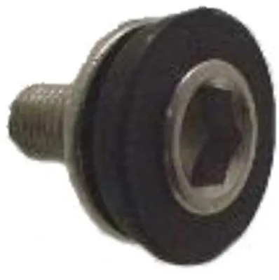 Produktbild von Bofix Kurbelschrauben Tretlager M8 x 15 mm schwarz / silber 12 Stück