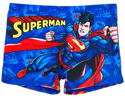 Produktbild von Badehose Superman Blau 104 cm