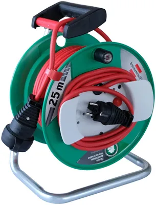 Produktbild von Brennenstuhl Garten-Kabeltrommel Außen 25m H05RR-F3x1,5, rot