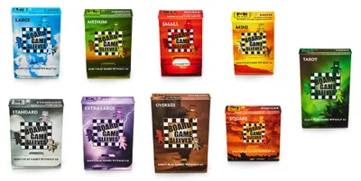 Produktbild von 50 Kartenspiel-Hüllen Brettspiel Hüllen - viele Größen - Board Game Sleeves - non-glare
