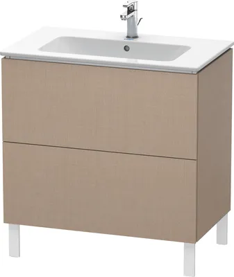 Image de Duravit L-Cube bâti-support pour lavabo à poser, 2 tiroirs, 820x704x481mm, LC662607575