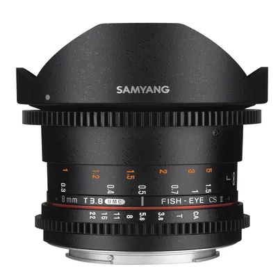 Obrázek produktu pro SAMYANG 21723 Objektiv s rybím okem 8 mm
