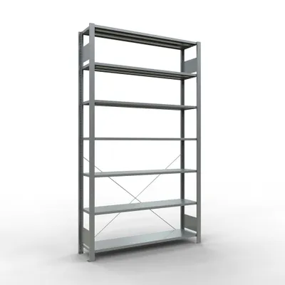 Produktbild von Büroregal Stecksystem Grundregal - 2300x1300x300 mm, Typ 85 kg