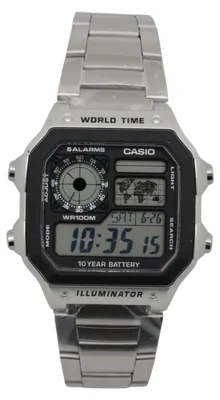 Zdjęcie produktu dla Zegarek męski Casio AE-1200WHD-1AVEF srebrny