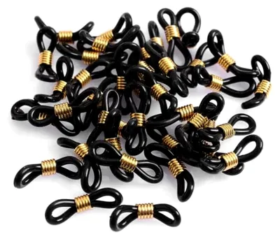 Produktbild von Brillenkette Silikonkautschukring Rutschfester DIY-Verbindungsriemen Ösen Seil Sonnenbrillenschnur Zubehör
