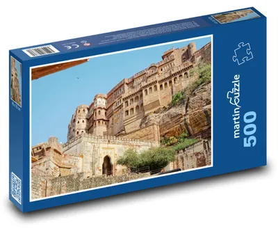 Obrázok produktu pre Puzzle 500 Pevnosť Mehrangarh v Džódhpur - martinpuzzle