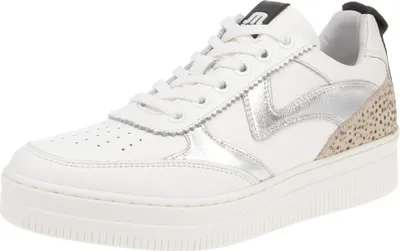 Produktbild von Maruti 66.1747.01-B7U Mave Leather - Damen Schuhe Sneaker - White - Silver, Größe:39 EU