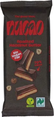 Produktbild von nucao Tafelschokolade Roasted Hazelnut Butter  125g
