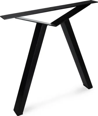 Produktbild von 2 x Tischgestell Tischkufen Tischuntergestell Tischbeine A - Gestell 70x72 cm Schwarz
