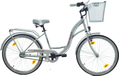 Produktbild von 24 Zoll Kinder Mädchen City Fahrrad Bike Rad NEXUS Reflex Weiß 3 Gang