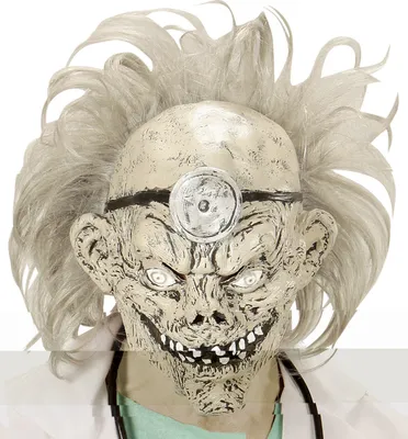 Produktbild von Latexmaske Psycho Zombiemaske Arzt