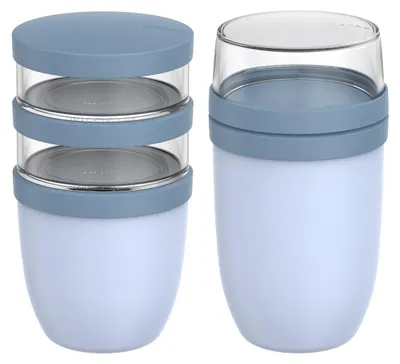 Produktbild von Mepal Ellipse Lunchpot-Set XL 2-teilig - Nordic Blue