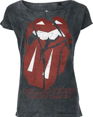 Produktbild von The Rolling Stones T-Shirt Damen Hackney diamonds charcoal XL