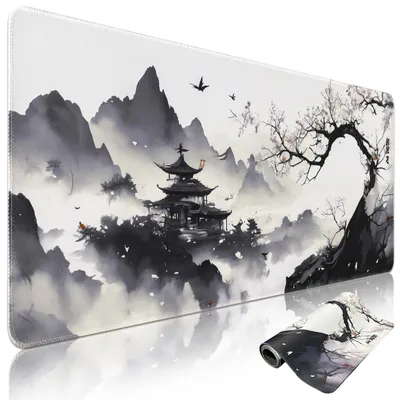 Productafbeelding van Bureau Onderlegger XXL Gaming Muismat - 1200x600 mm - Antislip Rubber Basis