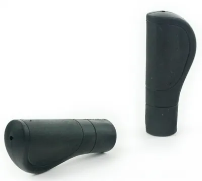 Produktbild von Griffe City Comfort 120 Mm Gummi Schwarz 2 Stück