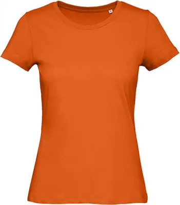 Produktbild von B&C TW043 | Damen T-Shirt / 100% Organic Baumwolle - Farbe: Urban Orange - Größe: XS