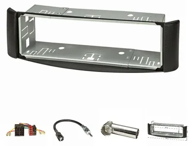 Radio-Einbaurahmen für Smart Fortwo (450) 1998-2007, schwarz