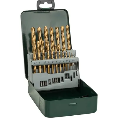 Image de Bosch Prom 19 pces. jeu de forets acier HSS-TiN