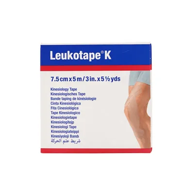 Produktbild von Leukotape K 7,5 cm hautfarben 1 St
