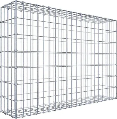Immagine prodotto di Gabbione 100 cm x 70 cm x 20 cm (L x H x P), maglia 5 cm x 10 cm, anello a C