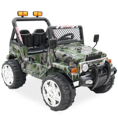 Produktbild von HECHT 56187 Kinder Elektroauto mit Fernbedienung | 6,8 km/h | 2 x 45 W | bis 30 kg | USB AUX Radio