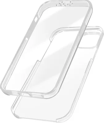 Produktbild von Avizar, 360° Rundum-Schutzhülle (Vorder- und Rückseite) für Apple iPhone 14, Transparent