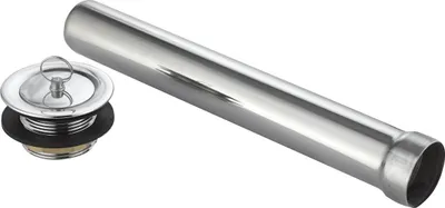 Produktbild von ZORRO Überlaufrohr mit Stöpsel ZST 250 – Ablaufrohr 67x250 mm – Zubehör für Spültische