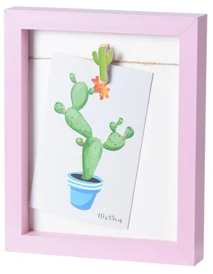 Immagine prodotto di Cornice per foto Colore 23x19cm, cornice rosa