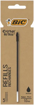 Produktbild von BIC 503839 Ersatzmine Medium Schwarz 3 Stück(e)