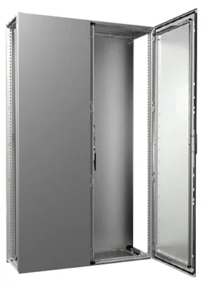 Immagine prodotto di Rittal 8204000 Rittal VX Anreih-Schranksystem, 2-türig, BHT 1200x2000x400mm