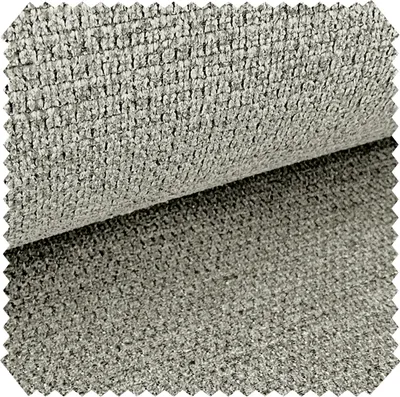 Produktbild von novely® ARALL - Weicher Polsterstoff mit Wabenstruktur - Wasserabweisender Möbelstoff mit ULTRA CLEAN - Pflegeleichte Meterware 1 lfm - Farbe: 80 Hellgrau